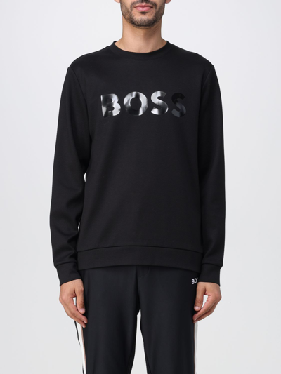 Hugo Boss 卫衣 Boss 男士 颜色 黑色 In Black