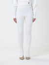 Ferragamo Blended Casual Pants In Yellow Cream
