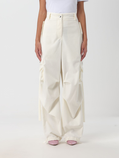 Msgm Trousers  Woman In White