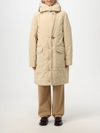 Fay Coat  Woman Color Cream In Cream