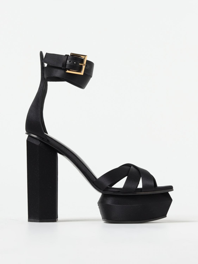 Balmain Sandalen Mit Absatz  Damen Farbe Schwarz In Black