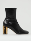 Lanvin 75mm Heel Ankle Boots In Black
