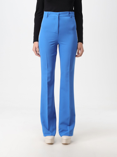 Hebe Studio Hose  Damen Farbe Hellblau In Multicolor