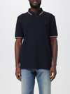 Fred Perry Polo Shirt  Men In Navy