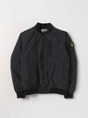 Stone Island Jacket  Junior Kids In Black
