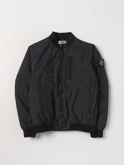 Stone Island Jacket  Junior Kids In Black
