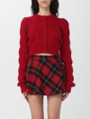 Aniye By Woman Cardigan Red Size Xs Polyester, Polyamide