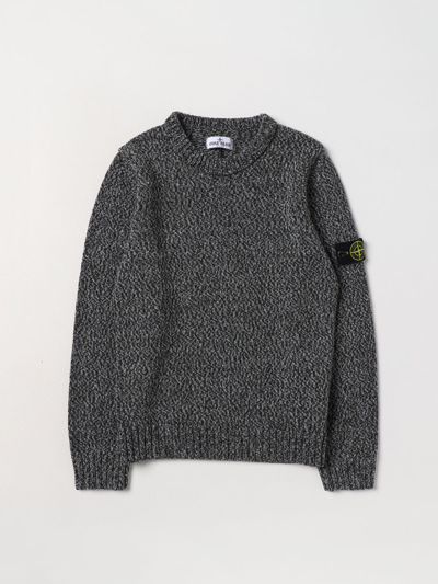 Stone Island Sweater  Junior Kids Color Blue