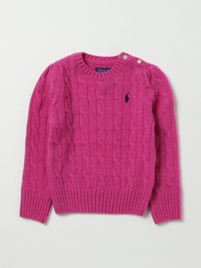 Polo Ralph Lauren Sweater  Kids Color Pink