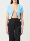 Jacquemus Cardigan  Woman Color Turquoise