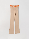 Msgm Trousers  Kids Kids In Biscuit