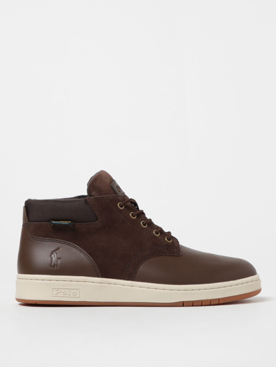 Polo Ralph Lauren Trainers  Men In Brown