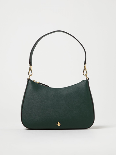 Lauren Ralph Lauren Shoulder Bag  Woman In Green