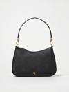 Lauren Ralph Lauren Shoulder Bag  Woman In Black