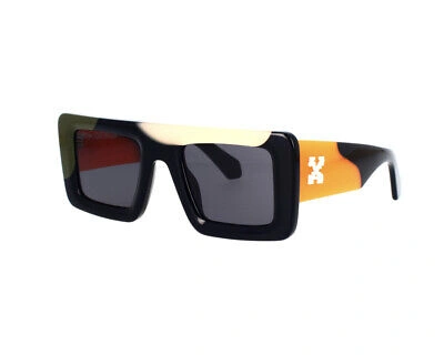 Pre-owned Off-white Sunglasses Seattle Multicolor Black Black Grey Men Women