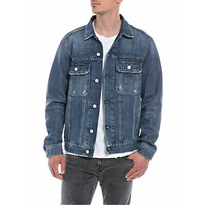 Pre-owned Replay Unisex Denim Jacket Outerwear - Unlined
