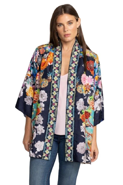 Pre-owned Johnny Was Narniay Reversible Kimono - C48023-8