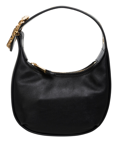 Pre-owned Moschino Handbags Women 3222a755080190555 Black Leather Lined Interior Bag Tote