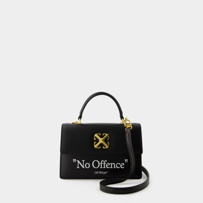 Off-white Sac Jitney 1.4 - Off White - Cuir - Noir/blanc In Black