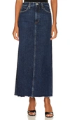 Agolde Hilla Long Line Skirt In Pathway