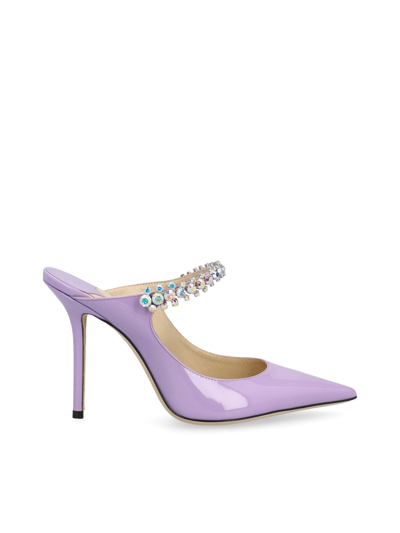 Jimmy Choo High Heel Shoes  Woman Colour Violet In Purple