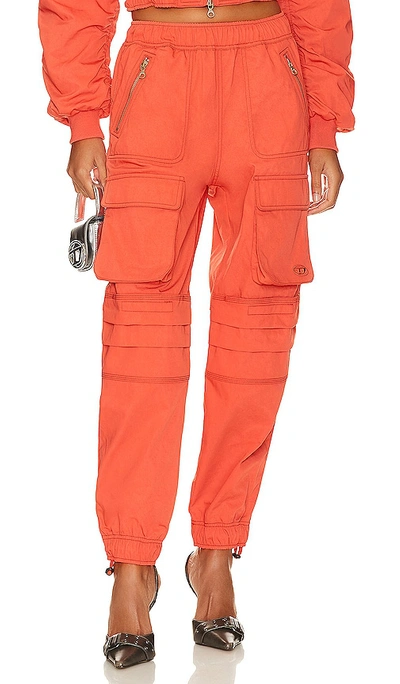 Diesel Mirt 长裤 – 椒红色 In Orange