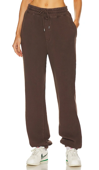 Wao The Fleece Pant In Brown