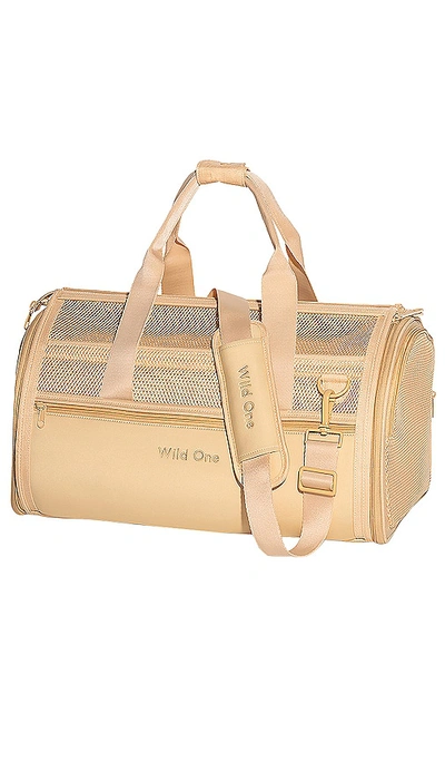 Wild One Air Travel Carrier In Tan