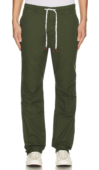 Topo Designs Dirt Pant In Olive