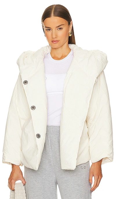 Free People Cozy Cloud Puffer In White