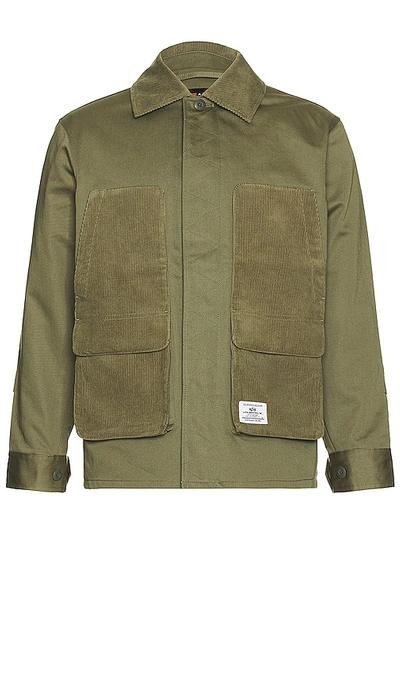 Alpha Industries Panel Jacket In Og-107 Green