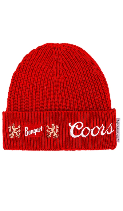 The Laundry Room Coors Heritage Cashmere Beanie In Red