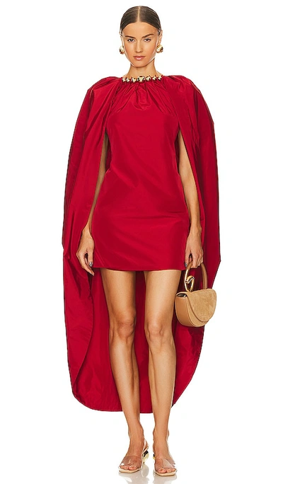 Cult Gaia Alek Gown In Red