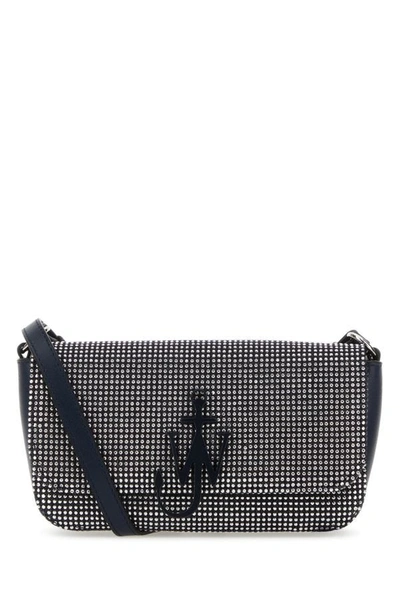 Jw Anderson Schultertasche Mit Kettenriemen In Black