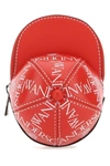 JW ANDERSON JW ANDERSON WOMAN PRINTED LEATHER NANO CAP CROSSBODY BAG