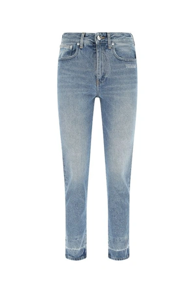 Off-white Off White Woman Denim Jeans In Blue