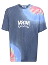 Msgm X Butter Studio T-shirt In Blue