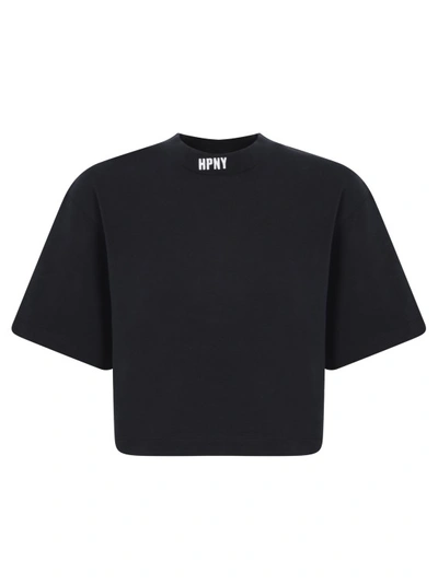 Heron Preston Black Crop T-shirt