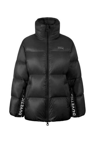 DUVETICA｜DOWN JACKETS (Alwaid - Black (VDDJ99246K0001 B Duvetica Alwaid Down Jacket in Black - Black White Denim