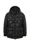 Duvetica Lucio Safari Down Jacket In Black