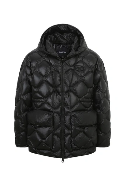 Duvetica Lucio Safari Down Jacket In Black