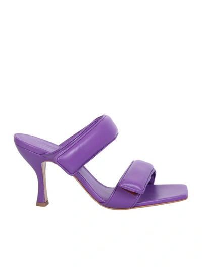 Gia Borghini Purple High-heeled Sandals