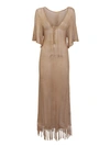 Dodo Bar Or Inna Crochet Maxi Dress In Pink