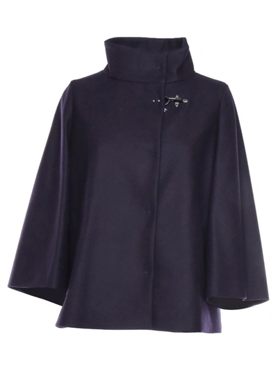 Fay Hook Cape In Blue