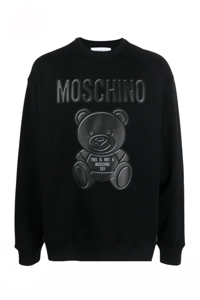 Moschino Black Long-sleeved Sweatshirt