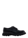 DOUCAL'S PATENT LEATHER LACE-UP SHOE