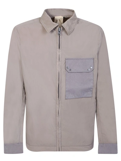 Ten C Zip-un Grey Shirt Jacket