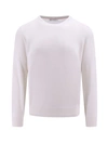 Brunello Cucinelli Crewneck Long Sleeves In White