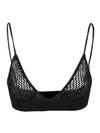 Dodo Bar Or Black Knitted Geddy Bra Top In Black