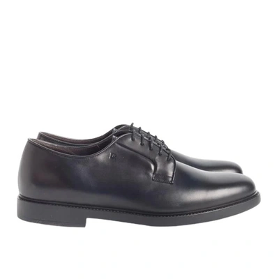 Fratelli Rossetti Leather Lace-up In Black